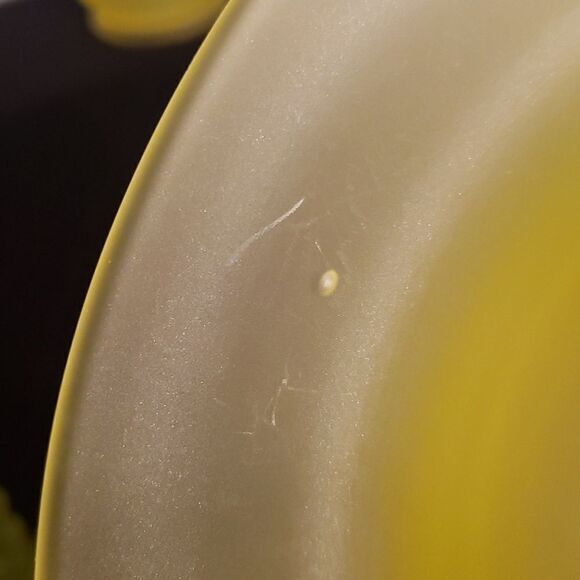 Antique Vtg Tiffin Vaseline "Uranium Glass" Bowl and Candlesticks, circa 1920s - Picture 12 of 12